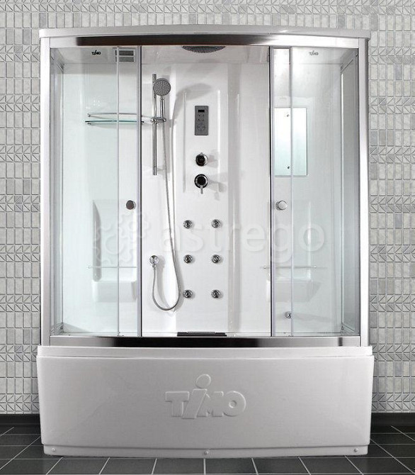 Душевая кабина 150х90 высокий поддон Timo LUX T 7750 Красноярск - изображение 1