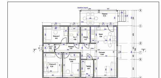Коттедж, 95 м2, 6 соток, 1 эт. Емельяново