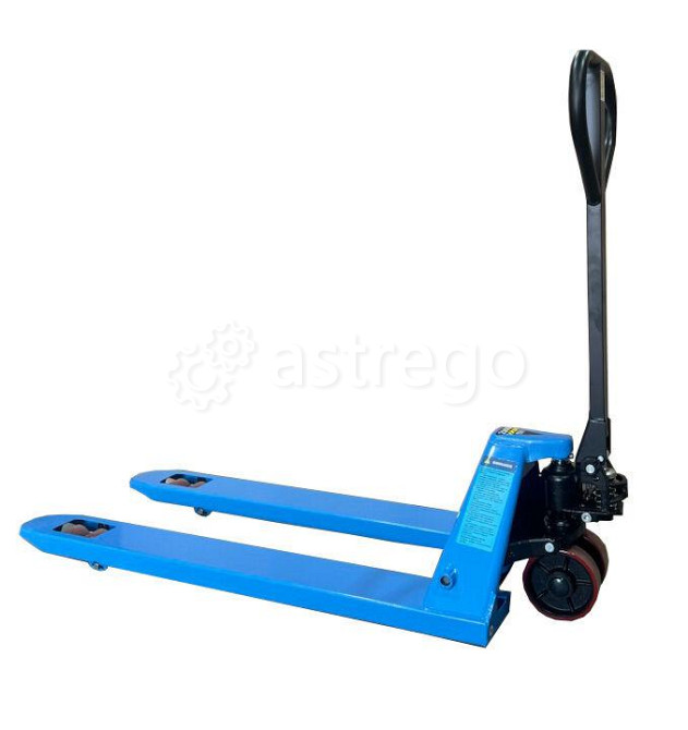 Тележка гидравлическая 2000 кг 1150 мм полиуретановые колеса TOR DF-III (серия S) Иркутск - изображение 1