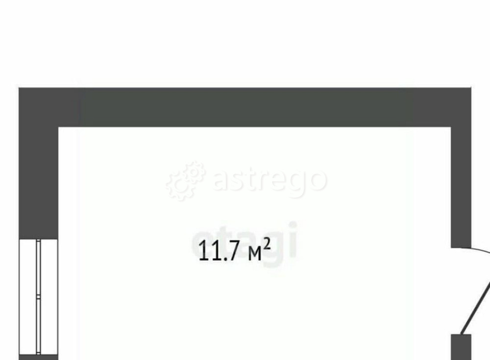 Комната, 11.7 м2, 5/5 эт. Новодвинск - изображение 7