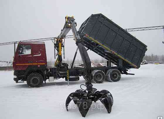 Ломовоз МАЗ 6312С5-8525-012 Евро 5 c гидроманипулятором PALFINGER VM10L74 (Металловоз) Санкт-Петербург