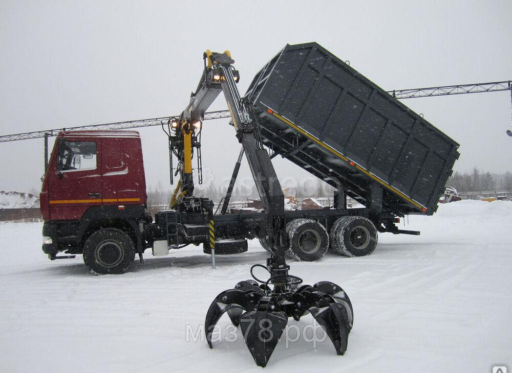 Ломовоз МАЗ 6312С5-8525-012 Евро 5 c гидроманипулятором PALFINGER VM10L74 (Металловоз) Санкт-Петербург - изображение 1