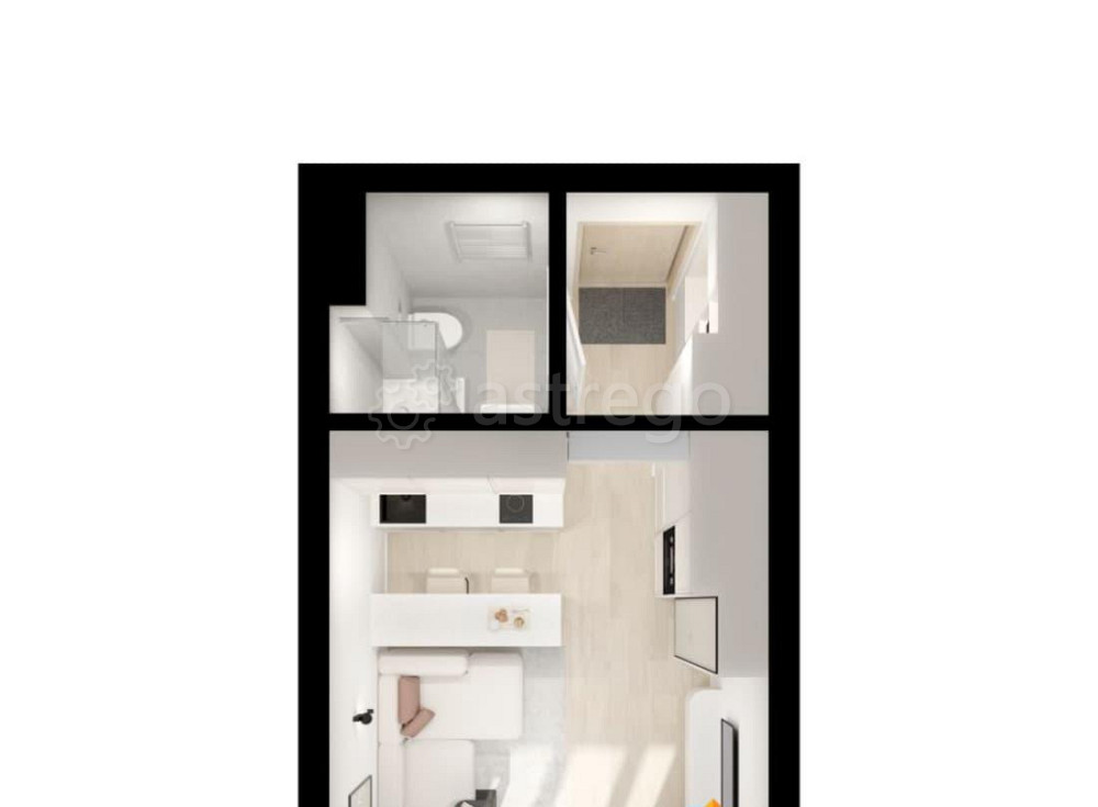 Студия, 19.4 м2, 2/14 эт. Москва - изображение 4