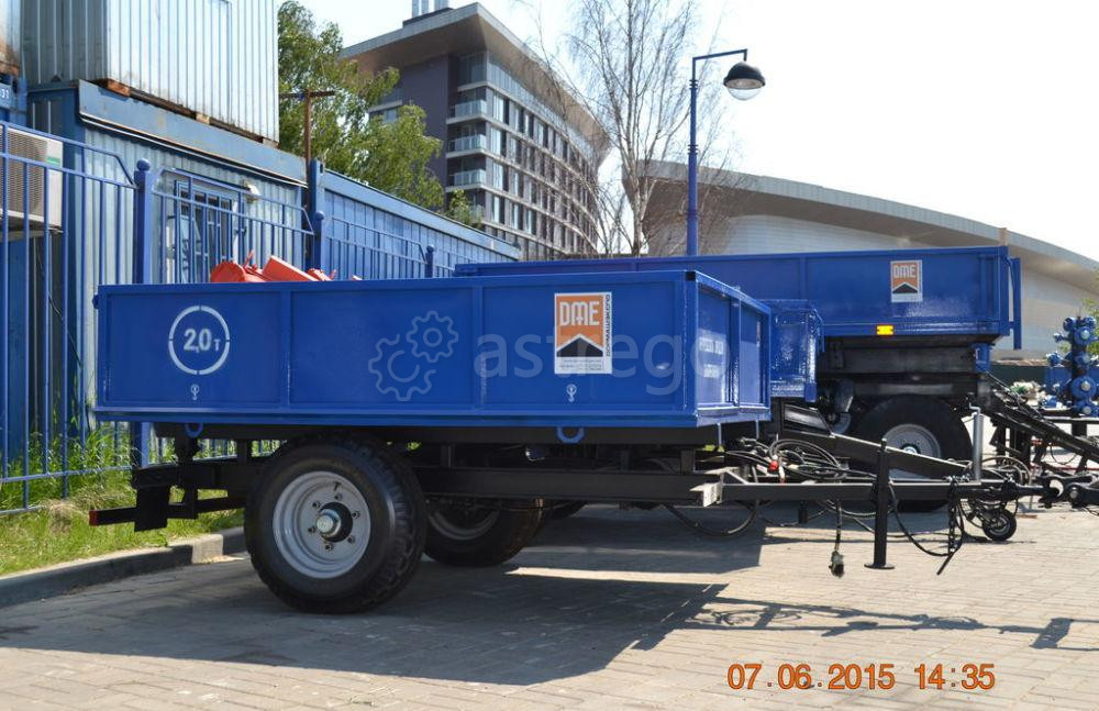 Полуприцеп 1ПТС-2 сельскохозяйственный тракторный самосвальный Санкт-Петербург - изображение 1