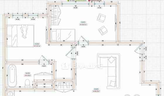 3-комн. квартира, 74 м2, 4/8 эт. Химки