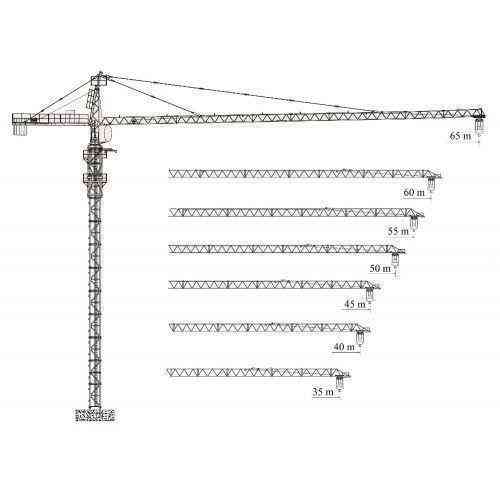 Башенный кран XCMG XGT200-6022 12 тонн Яблоновский
