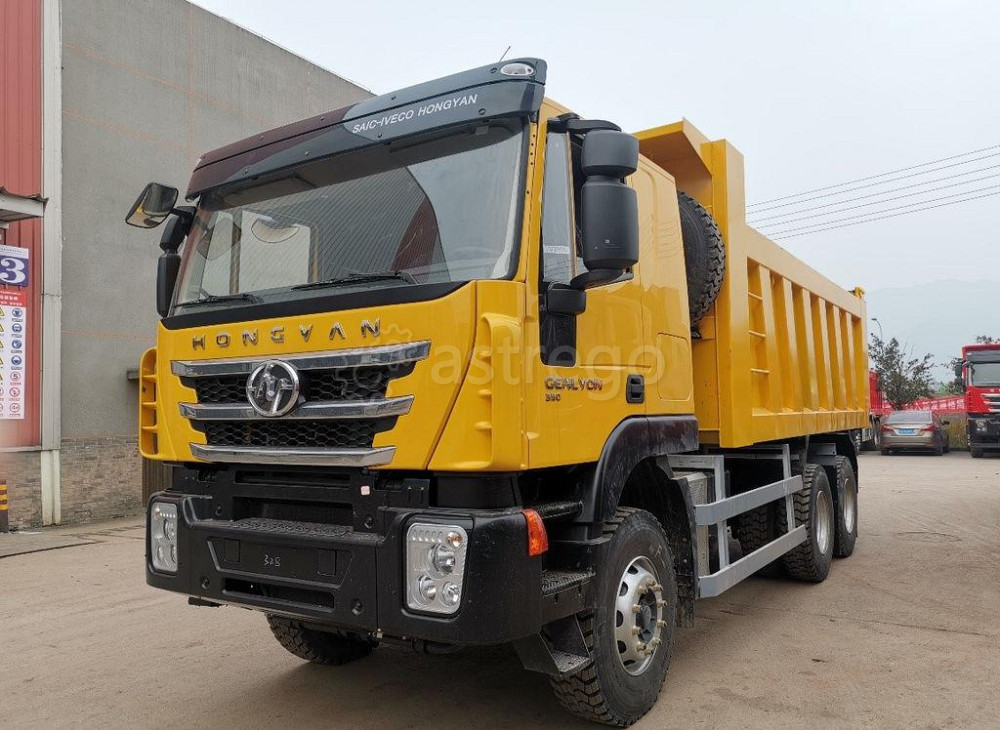 Самосвал 6х4 Hongyan Genlyon, бак 550 л, длина 8680 мм Ставрополь - изображение 1