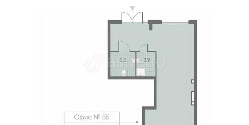 Свободного назначения, 68.3 м2 Москва - изображение 1