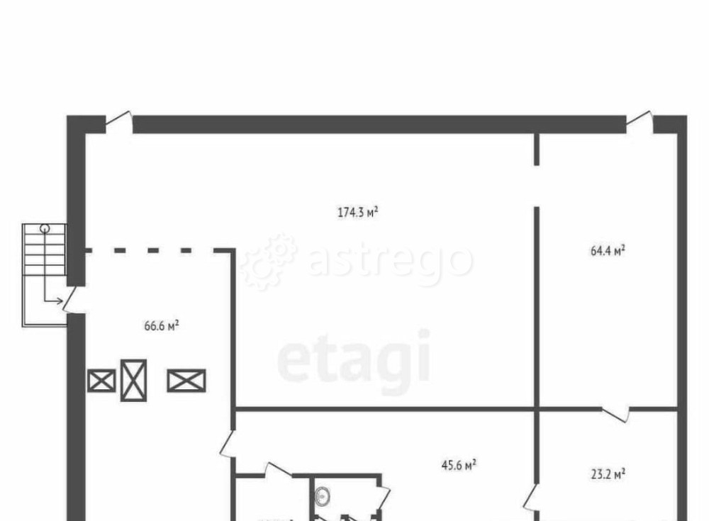 Торговое помещение, 1477.5 м2 Красноярск - изображение 4