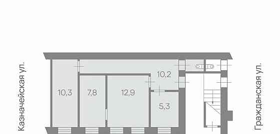 Офис, 47.4 м2 Санкт-Петербург
