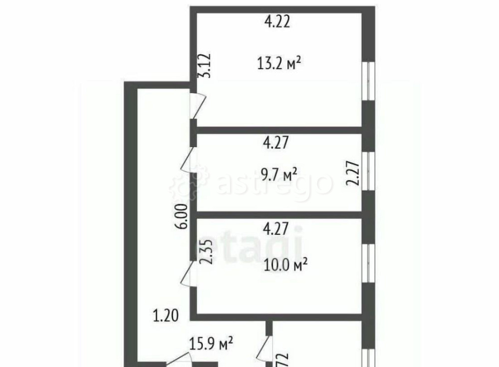 Комната, 10 м2, 5/6 эт. Санкт-Петербург - изображение 2