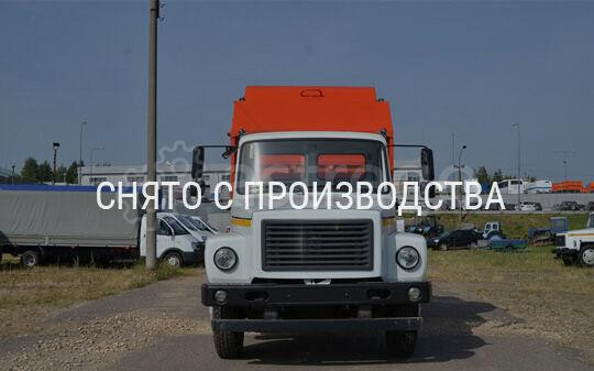 Мусоровоз КО-440 с задней загрузкой на шасси ГАЗ 3309 Москва - изображение 1
