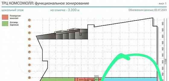Торговое помещение, 1359 м2 Красноярск