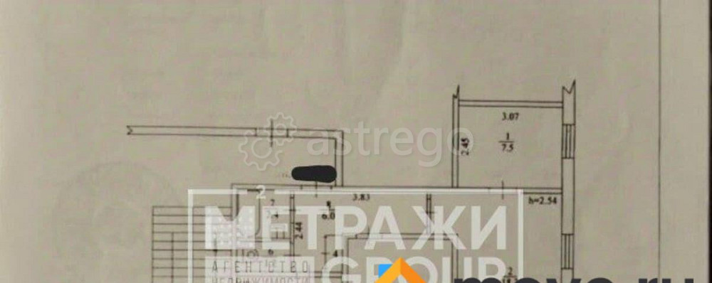 3-комн. квартира, 57.7 м2, 3/9 эт. Щёлково - изображение 6