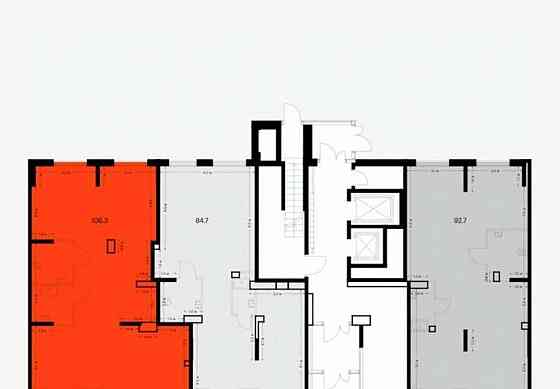 Свободного назначения, 106.3 м2 Котельники