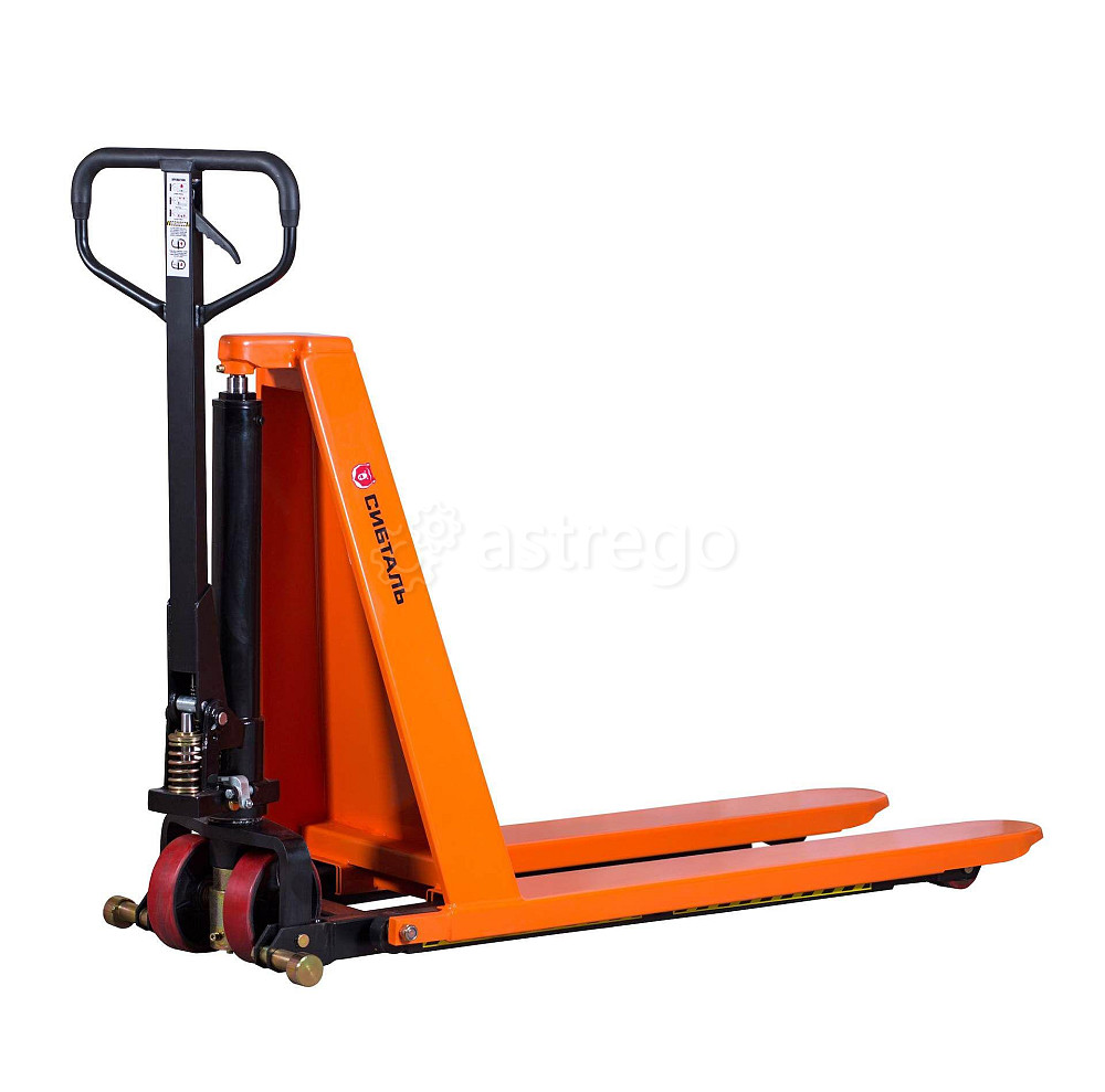 Тележка складская гидравлическая Сибталь, модель ACR-S, 1500 кг,1150 мм с ножничным подъемом Иркутск - изображение 1