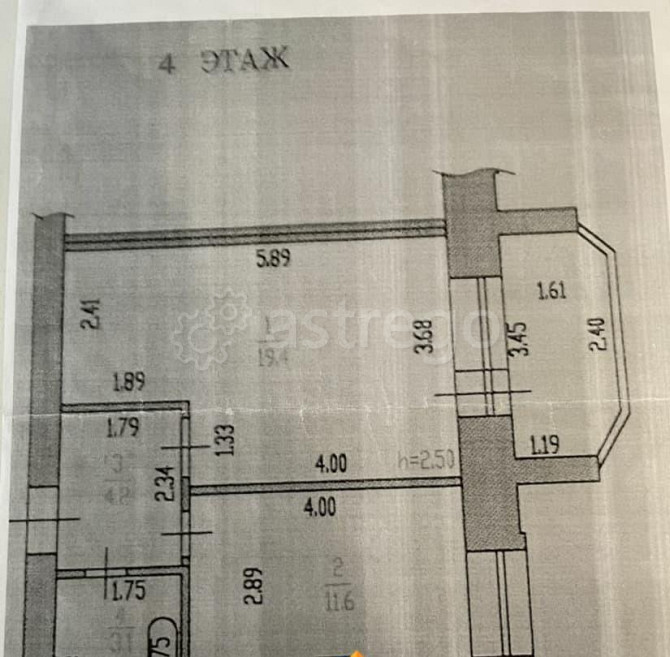 1-комн. квартира, 38.3 м2, 4/6 эт. Барнаул - изображение 6