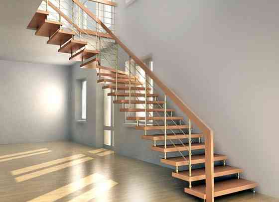 Лестницы на больцах металлические в дом Краснодар