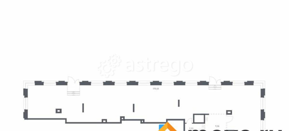 Свободного назначения, 196.48 м2 Москва - изображение 1