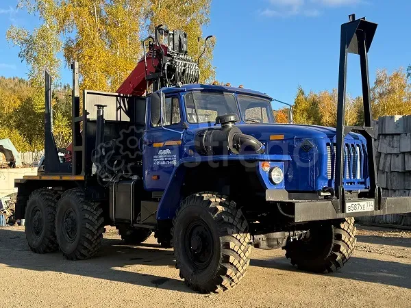 Урал лесовоз, после капремонта с новым манипулятором Санкт-Петербург - изображение 2