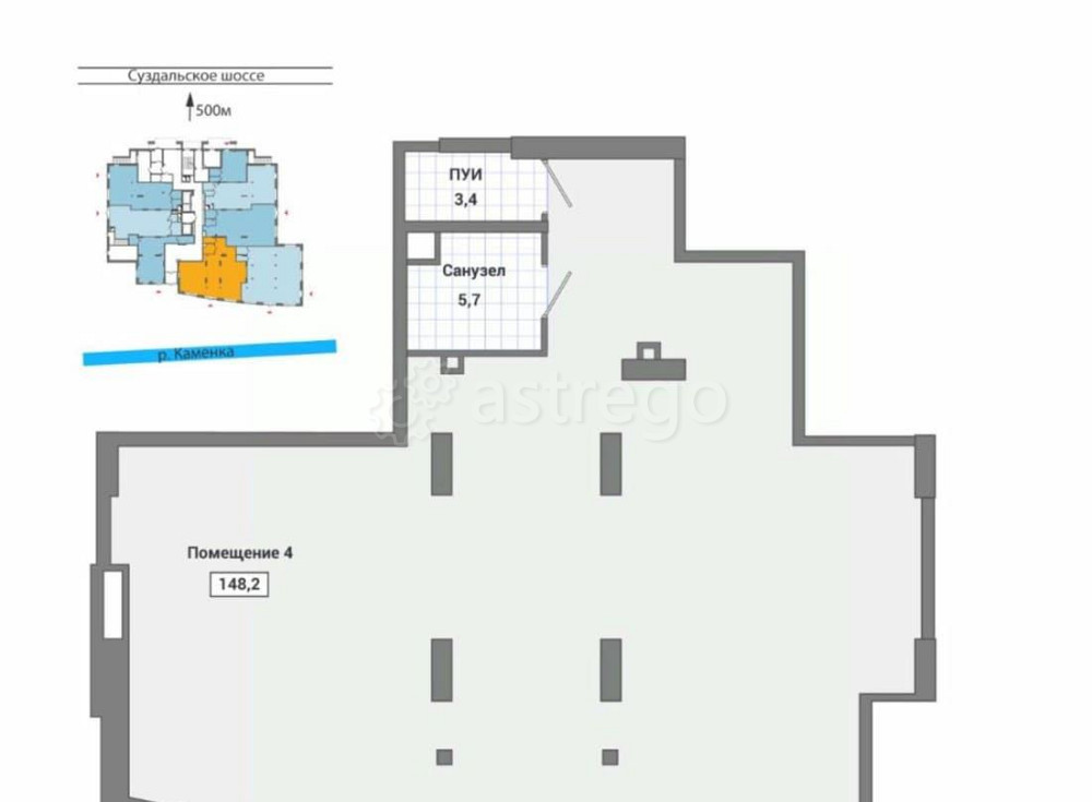 Свободного назначения, 148 м2 Санкт-Петербург - изображение 2
