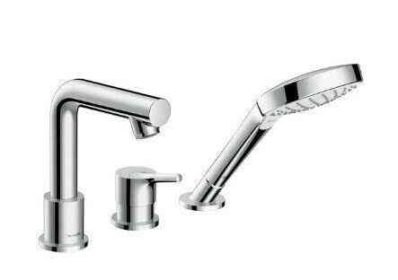 Смеситель для ванны и душа Hansgrohe, Talis S, тип открывания воды - однорычажный 72416000 Москва