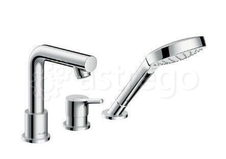 Смеситель для ванны и душа Hansgrohe, Talis S, тип открывания воды - однорычажный 72416000 Москва - изображение 1