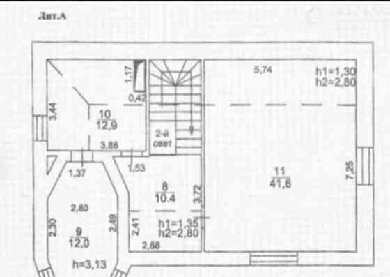 Коттедж, 160 м2 Краснознаменск