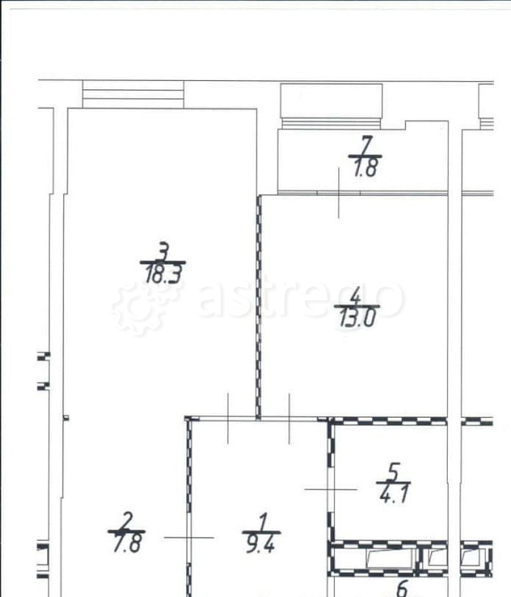 2-комн. квартира, 56 м2, 31/31 эт. Москва - изображение 2