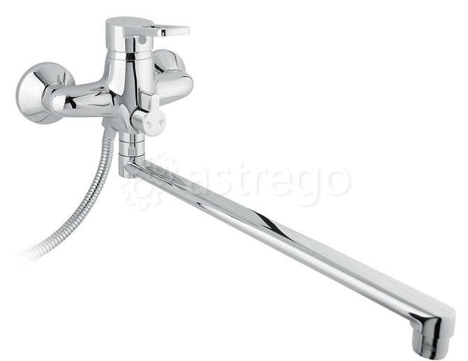 Смеситель для ванны Timo Junior INOX 1905Y-CR chrome 1905Y-CR-chrome Москва - изображение 1