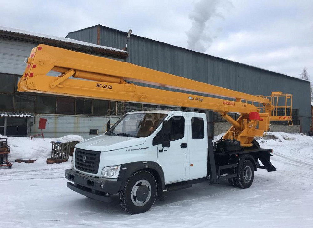 Автогидроподъемник двухколенный ВС-22.02 на шасси ГАЗ-с42R33 Самара - изображение 1