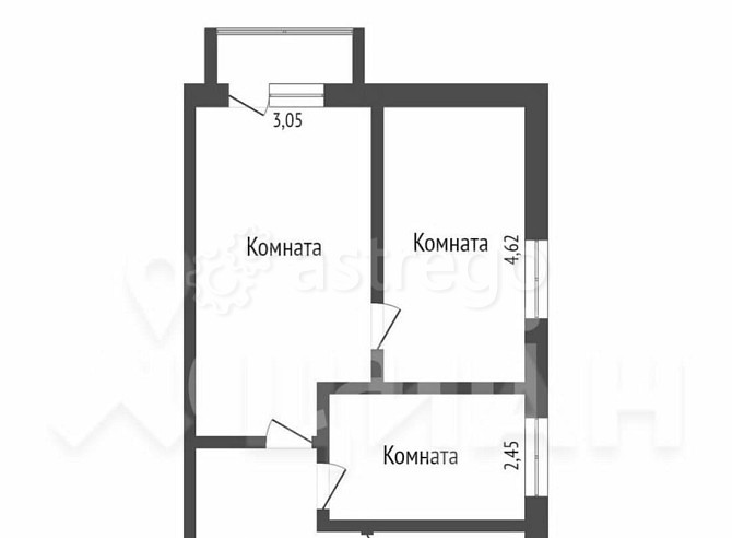 3-комн. квартира, 51 м2, 4/5 эт. Стерлитамак - изображение 2