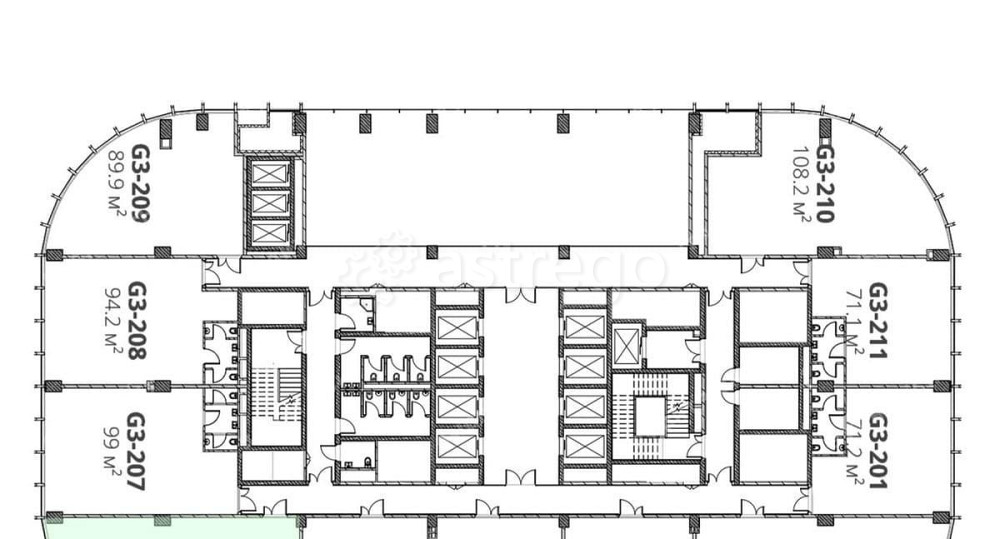 Офис, 125.4 м2 Москва - изображение 5