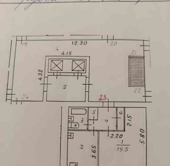 1-комн. квартира, 39.8 м2, 5/12 эт. Норильск