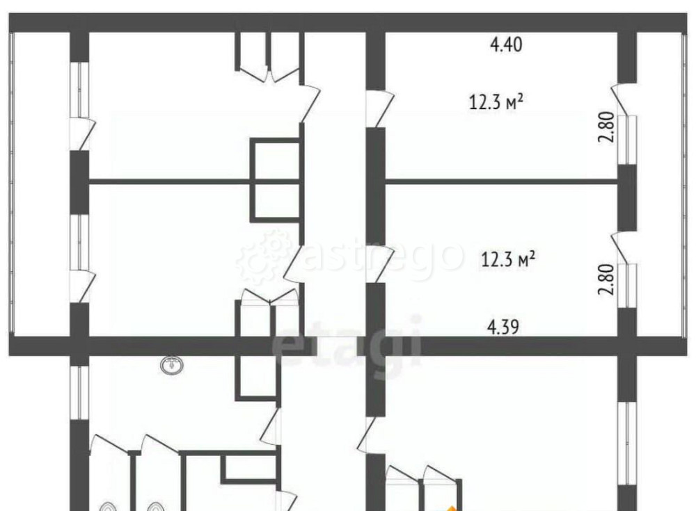 Комната, 12 м2, 13/15 эт. Санкт-Петербург - изображение 2