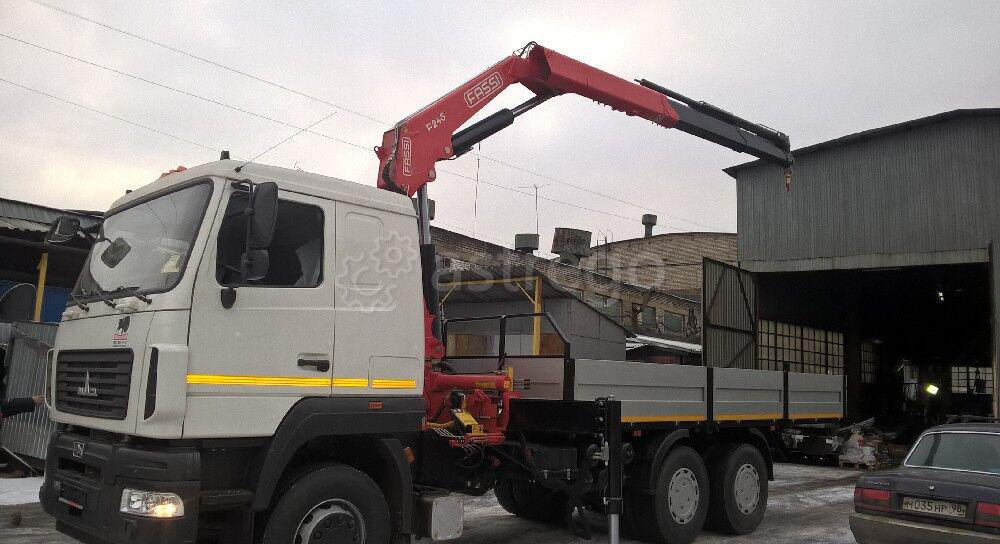 Автомобиль бортовой МАЗ 6312C5 с краноманипулятором FASSI F 245A.O.22+2 6х4 Санкт-Петербург - изображение 1