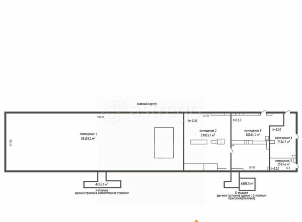 Склад, 2826 м2 Красноярск - изображение 2
