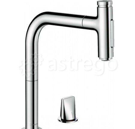 Смеситель для кухни Hansgrohe, Metris Select M71, тип открывания воды - однорычажный 73819000 Москва - изображение 1