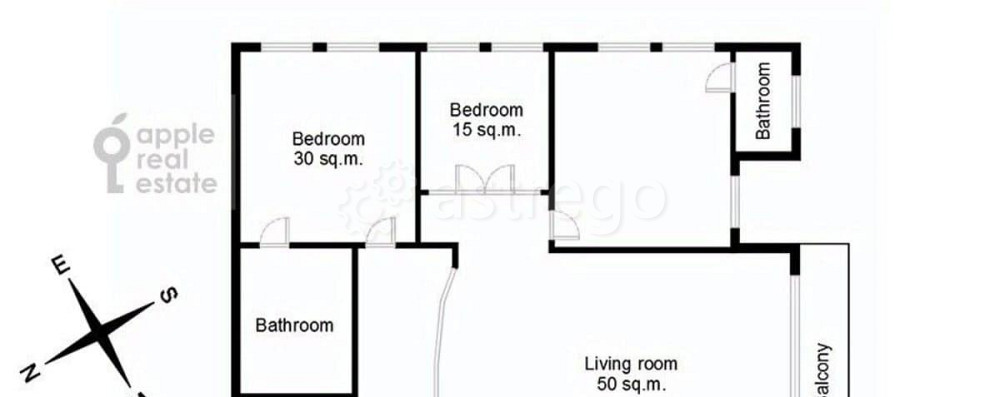 4-комн. квартира, 170 м2, 2/6 эт. Москва - изображение 5