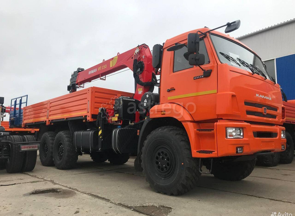 Бортовой грузовик КАМАЗ 43118-50 с КМУ Palfinger Inman IT 150 (XDF19754214563219) Набережные Челны - изображение 1