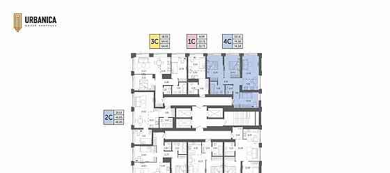 4-комн. квартира, 74.38 м2, 31/32 эт. Уфа