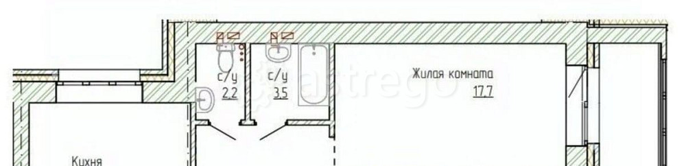 2-комн. квартира, 76.5 м2, 9/14 эт. Новоалтайск - изображение 1