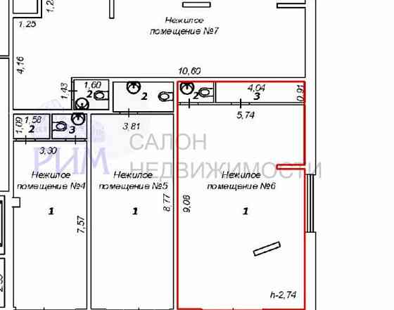 Свободного назначения, 56.7 м2 Белгород