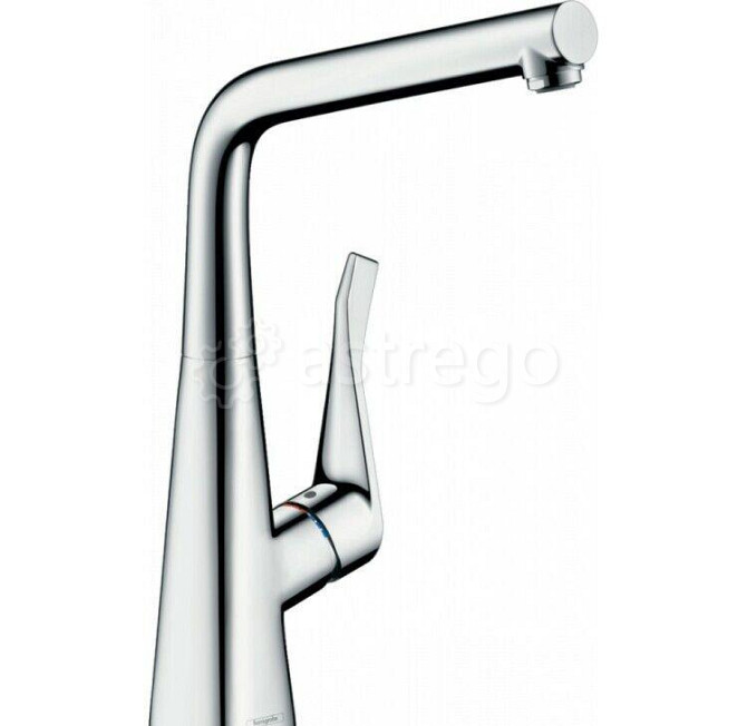 Смеситель для кухни Hansgrohe, Metris M71, Eco, тип открывания воды - однорычажный 14782000 Москва - изображение 1