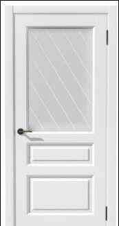 Дверь межкомнатная серия Симфония ST модель Пиано-2 ПО 600х900 мм покрытие ПВХ Soft Touch, Soft Touc Чита