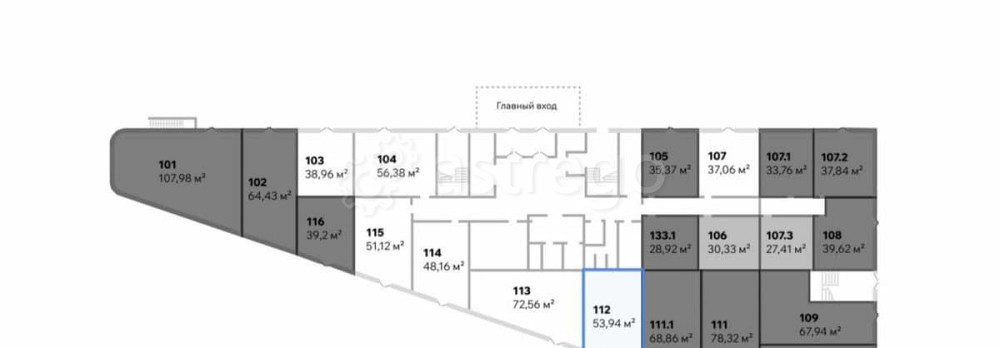 Свободного назначения, 53 м2 Санкт-Петербург - изображение 3