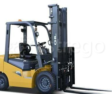 Вилочный погрузчик CHL CPQD25 высота подъема 3 м двухсекционная мачта вагонного типа Пермь - изображение 1