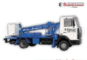 Автоподъемник АПТ-14 МАЗ-437041 Новосибирск - изображение 1