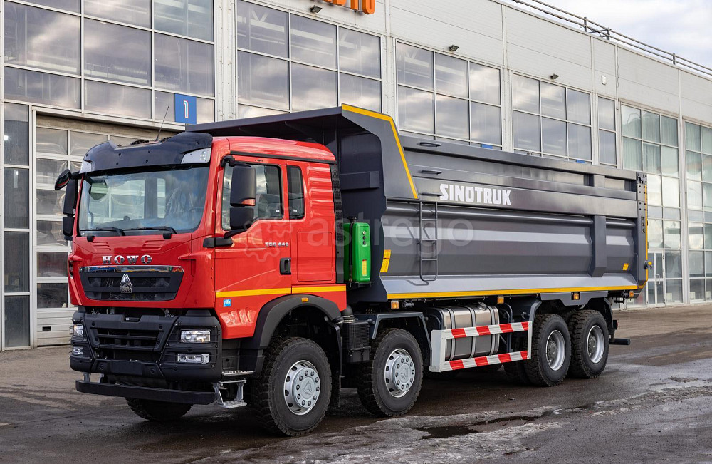 Самосвал Howo T5G 8x4 ZZ3317V386GE1 7.6x2.3x1.5+0.5 26-35 м3 прямой, пч 5.26 Краснодар - изображение 1