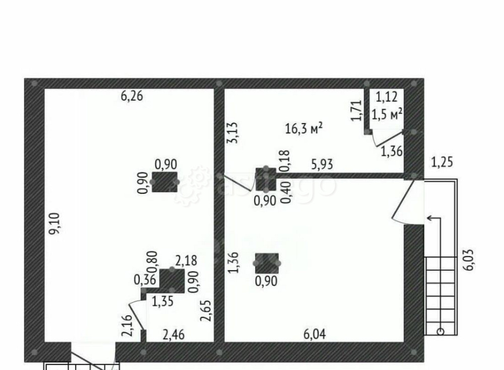 Свободного назначения, 54.1 м2 Уфа - изображение 1